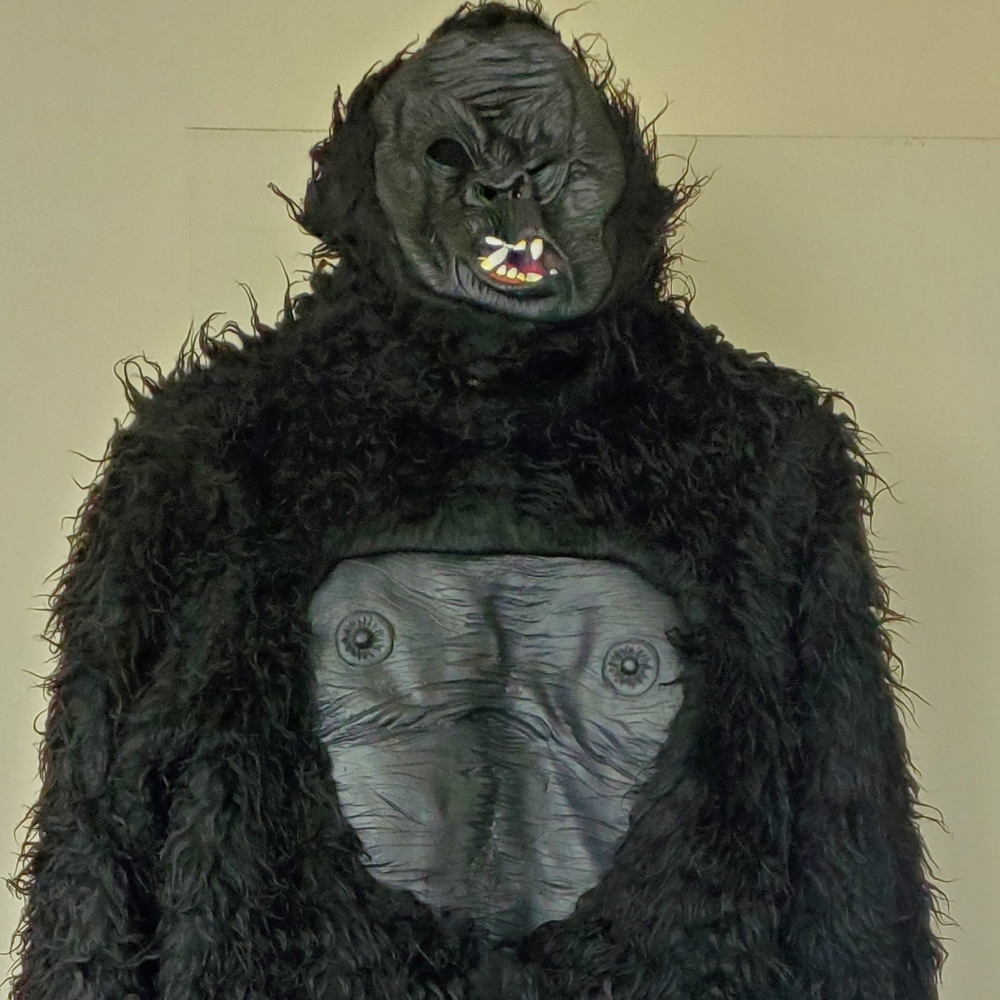 Gorilla costume.